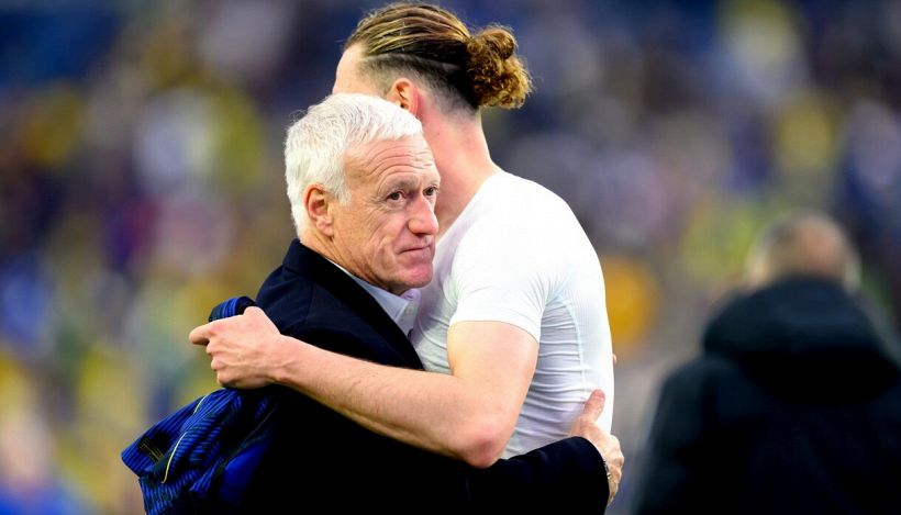 Francia-Svezia, Deschamps commosso dopo la morte della madre, Rabiot attacca il campo: "Non è fatto per il calcio"