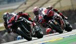 Libere Gp Olanda: Bagnaia tra due Aprilia, ironia della sorte da Assen. Marquez cade e Bezzecchi cancella Brno