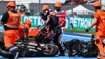 Martin disastro in partenza e beffa, che incubo per Aprilia: le condizioni di Jorge e Bezzecchi. Marquez: “Vittoria bugiarda”