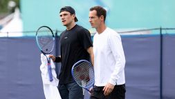 Draper scalpita, allenamento con l’amico Sinner a Wimbledon prima del rientro: coach Murray stupito da Jack