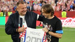 Milan, Modric a tutti i costi: il piano incrociato Cardinale-Amorim per convincerlo a restare
