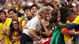 Ecuador, il ct Beccacece impazzisce dopo il 2-1 alla Germania: le foto