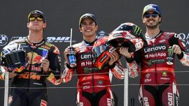 Acosta attacca Bagnaia: 'Non ha scuse' e lancia la sfida a Marquez. Morbidelli a Misano fa le prove di Superbike