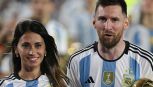 Lionel Messi è il miglior marcatore della storia dei Mondiali con Antonela Roccuzzo e i tre figli a celebrarlo