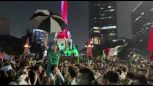 Mondiali, festa Messico in strada: è la prima squadra ai sedicesimi