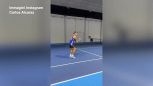 Tennis: Alcaraz in recupero, posta video in cui si allena con la racchetta