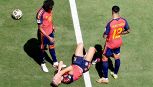 Spagna-Argentina, ancora nervi tesi: Ayala pugno e scuse, Olmo non perdona