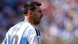 Argentina, Messi, è proprio un momentaccio: finisce male la sua prima apparizione pubblica