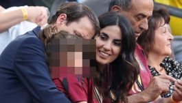 Rudi Garcia papà tenerissimo, corre da Sofia e dalla compagna Francesca Brienza dopo USA-Belgio
