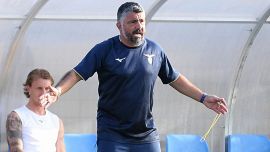 Lazio: l'amichevole col Flaminia finisce in rissa, lo sfogo di Gattuso e la polemica in campo