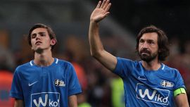 Italia: il figlio di Pirlo si sfoga sui social, lo deve calmare la compagna del tecnico