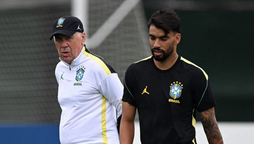 Brasile, che guaio per Ancelotti: Paquetà out fino alla finale, ecco chi lo sostituirà contro la Norvegia