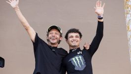 Valentino Rossi: "Insieme a Le Mans", la proposta indecente con Lando Norris al Festival di Goodwood