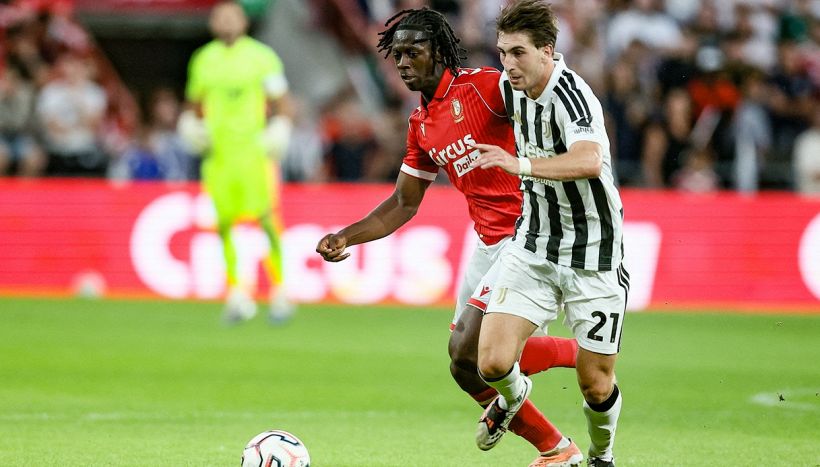 Standard Liegi-Juventus 0-1: Miretti decide, Kalulu non si ferma mai. Ma i bianconeri restano un cantiere aperto