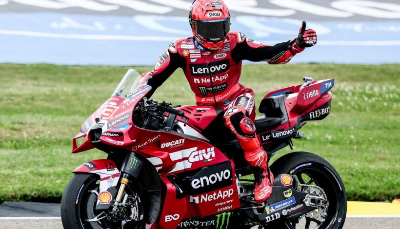 GP Germania: Marc Marquez re del Sachsenring, Ogura e Fernandez a podio. Bagnaia 6°, Di Giannantonio ko