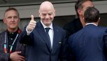 Spagna-Argentina macchina da soldi: la FIFA e Infantino inaugurano le conferenze stampa e le foto a pagamento
