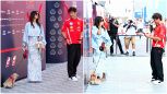 Leo mette Leclerc e Alexandra in imbarazzo, ricordino davanti al motorhome e Red Bull risponde citando Toto Wolff