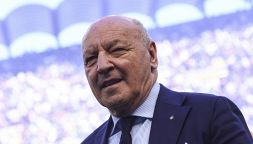 Inter, Marotta in conferenza stampa: “Khalaili saltato, la verità su Palestra, il vantaggio di Milan e Juve e il messaggio a Malagò”