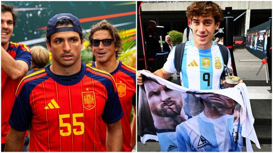 Sainz in maglia Spagna, Colapinto con quella Argentina: la finale Mondiale si gioca a Spa e Alonso non vede l'ora