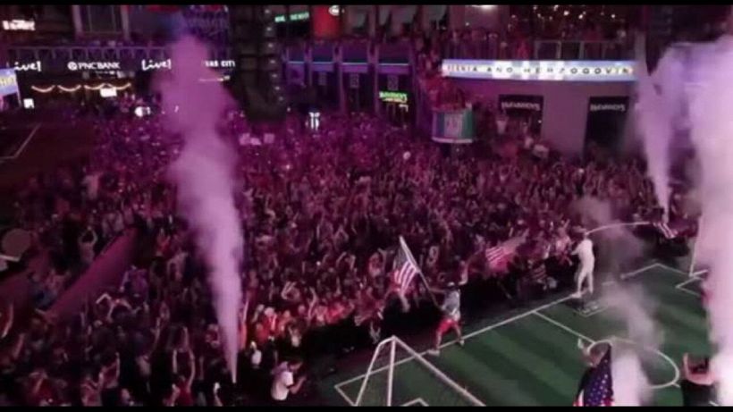 La festa dei tifosi Usa dopo la vittoria contro la Bosnia-Erzegovina