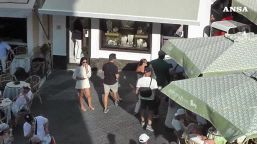 Michael Jordan in vacanza a Capri con la moglie Yvette