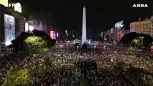 Mondiali, Buenos Aires festeggia l’Argentina in finale