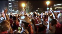La Spagna sul tetto del mondo, la fiesta a Madrid per la Roja