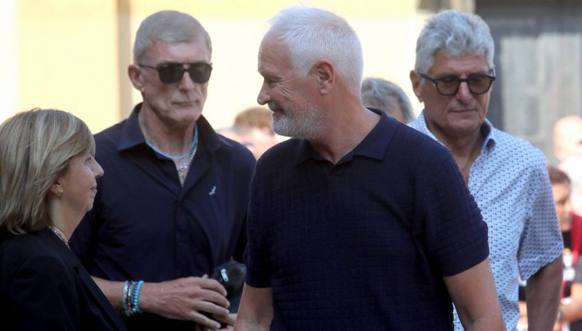Aldo Serena per rendere omaggio al mito rossonero Baresi