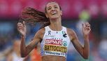 Nadia Battocletti da impazzire: oro sui 5.000, Majori completa la festa col bronzo. Più tardi Inzoli e Jacobs