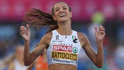 Nadia Battocletti da impazzire: oro sui 5.000, Majori completa la festa col bronzo. Jacobs, che mazzata: adduttore ko.