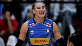 Europei Volley, troppa Italia per il Montenegro: altro 3-0, Antropova martella al servizio (6 ace). bene Egonu e Meli