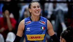 Europei Volley, troppa Italia per il Montenegro: altro 3-0, Antropova martella al servizio (6 ace). bene Egonu e Meli