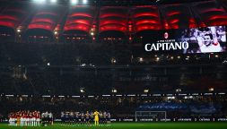 Milan-Inter, da brividi l'omaggio a Baresi prima della gara: la maglia del capitano a centrocampo