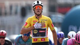 Giro di Polonia, clamoroso tris di Jonathan Milan: dal 2024 a oggi solo Pogacar ha vinto più di lui. Bene Romele e Skerl