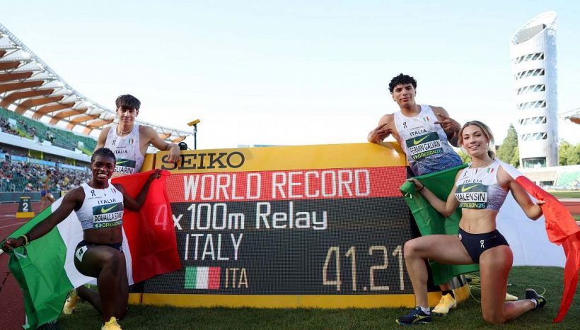 Mondiali, l’Italia più bella di sempre: Inzoli come Howe, Doualla oro e record con la staffetta, Di Fabio dominatrice