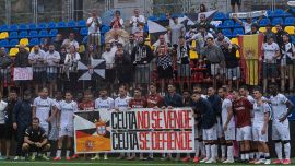 Ceuta, sonoro 1-5 al debutto in campionato ma guardate cosa succede sugli spalti ad Andorra