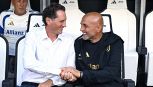 Juve, Elkann coccola Carnevali e va in pressing. Spalletti critica i tifosi e su Vicario: 'Top, ma che rammarico Dibu e Allison'