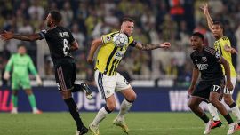 Fenerbahce-Lione, moviola: Skriniar ringrazia l’arbitro, Lukaku chiede un rigore poi si sfoga e attacca il Napoli