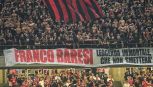 Milan, commozione per l'omaggio a Baresi: la maglia n.6 a centrocampo, le lacrime di Massaro