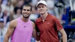 Sinner e Alcaraz, situazione ribaltata: ora è Jannik quello più in dubbio per lo US Open, mentre Carlos si avvicina al rientro