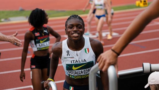 Kelly Doualla in finale ai Mondiali U20, neanche il fumo la ferma