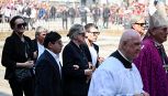 La famiglia di Franco Baresi sempre vicina anche nell'ultimo viaggio, la moglie Maura, i figli e i suoi cari circondati dall'affetto dei tifosi