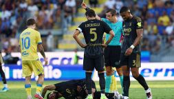 Frosinone-Juventus, moviola: sorpresa per le nuove regole, Ayroldi e Palmisani nella storia, Bremer come Ronaldo con Moriero