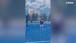 Padel che passione, ai Giochi del Mediterraneo Abodi gioca con la nazionale spagnola