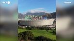 Città del Capo, aerei sfiorano il tetto dello stadio prima di Sudafrica-Nuova Zelanda