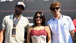 Peggy Gou nel panico nel giro di pista con Kimi Antonelli postato sui social