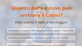 Quanto dura il Como? Sarà veramente l'antagonista dell'Inter? Vota il sondaggio