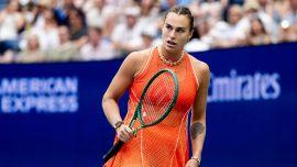 US Open, Sabalenka opaca ma batte Townsend e mette pressione a Rybakina. Aryna ‘gelosa’ di Alcaraz: “È ingiusto”