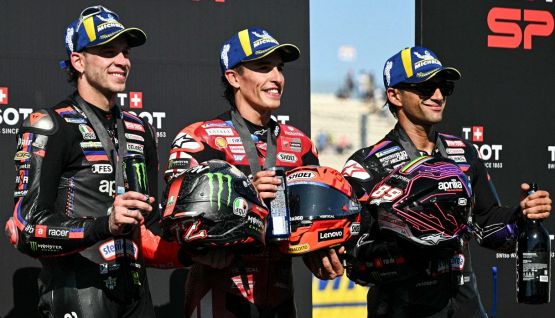 Pagelle Sprint Misano e classifica piloti MotoGP: Marquez fa bingo con la gomma media e mette la freccia su Martin