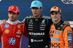 Gp Baku: pole spaziale di Russell, Leclerc in prima fila. Male Hamilton, è 6° e Antonelli a muro partirà 16°